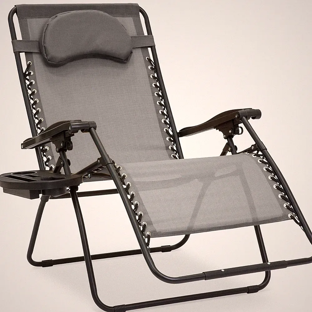 Best Choice Products Oversized Zero Gravity Chair, Folding Outdoor Patio Loun...