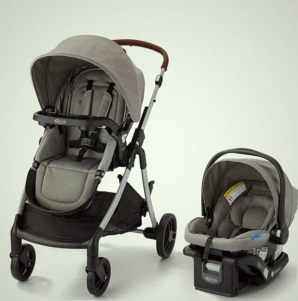 Graco Modes Closer 3 In 1 Travel System BRAND NEW Highland Grey
