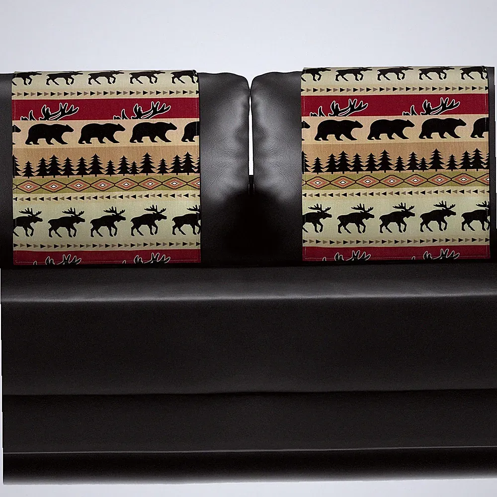 Headrest Cover for Recliner Chair Recliner Headrest Protector Animal Style So...