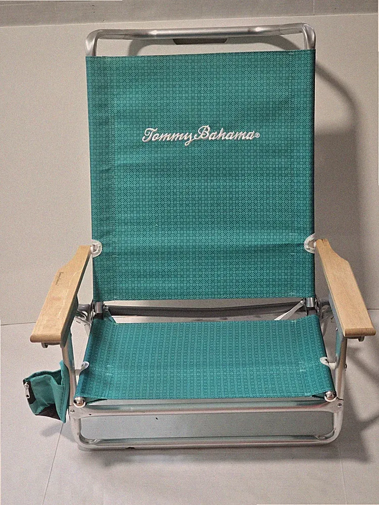Tommy Bahama Beach Chair 5 Position Classic Lay Flat New